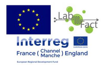 The LabFact and Interreg logos