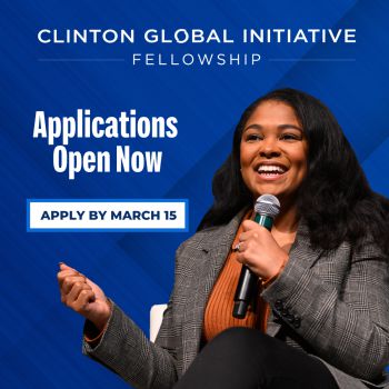 Clinton Global Institute Fellowship promotional image