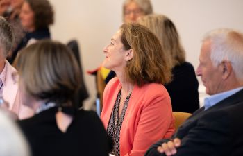 Sally Atkinson and colleagues at the lunch