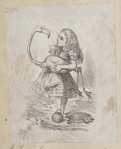 Dalziel after John Tenniel, illustration for ‘The Queen's Croquet-Ground’, Lewis Carroll [Charles Lutwidge Dodgson], Alice’s Adventures in Wonderland