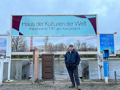 Prof. Marsden at the Haus der Kulturen Der Welt