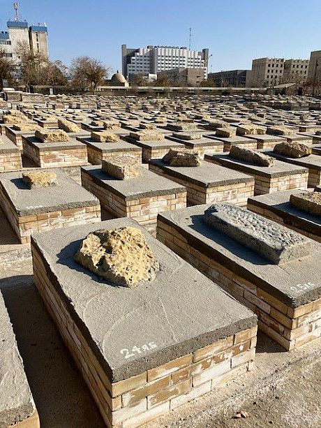 Bukhara Cemetery Graves