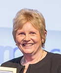 A photo of Prof Dame Lesley Fallowfield DBE