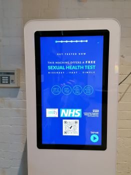 Vending machines offering convenient STI testing could