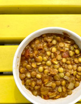 Sussex Saver: Curried Lentil Stew with Rice