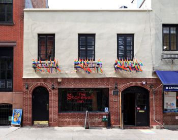 The front of the Stonewall Inn