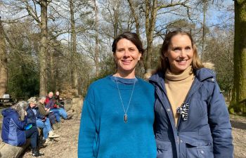 Dr Lucila Newell (left), Principal Investigator on the Ripple Effect project