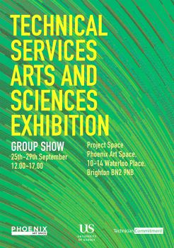 TECHNICAL SERVICES ARTS AND SCIENCES EXHIBITION INVITATION