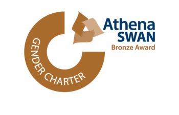 Athena Swan Bronze Award logo, recognizing an institution’s commitment to advancing gender equality in academia.