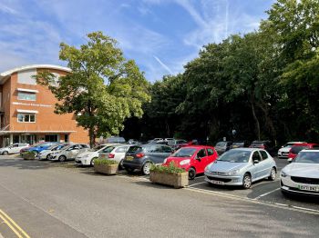 Picture of campus car park