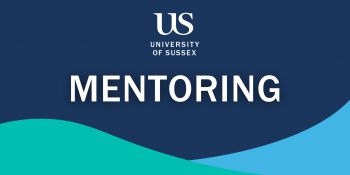 the word mentoring appears on a coloured background