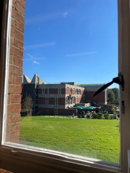 View of Falmer House from a window