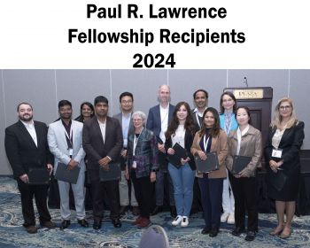 Group shot of fellowship recipients