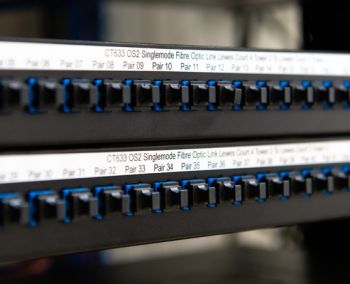 Fibre optic cable links