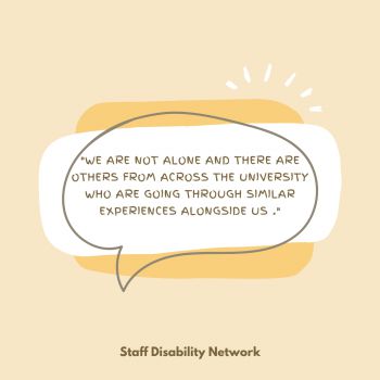 Staff disability network