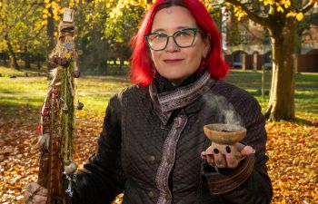 Erin Johanson, Pagan chaplain,