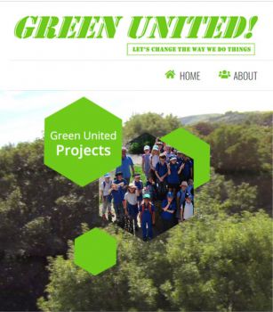 The Green United logo