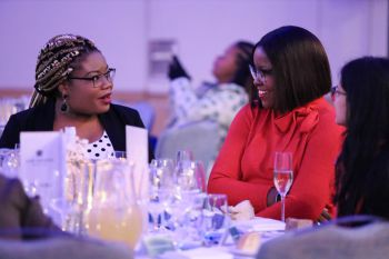 Seun Osituyo, Deputy Director of Student Experience (left), and Jo Van-Ess, Director of Teaching and Learning (Postgraduate) (right)