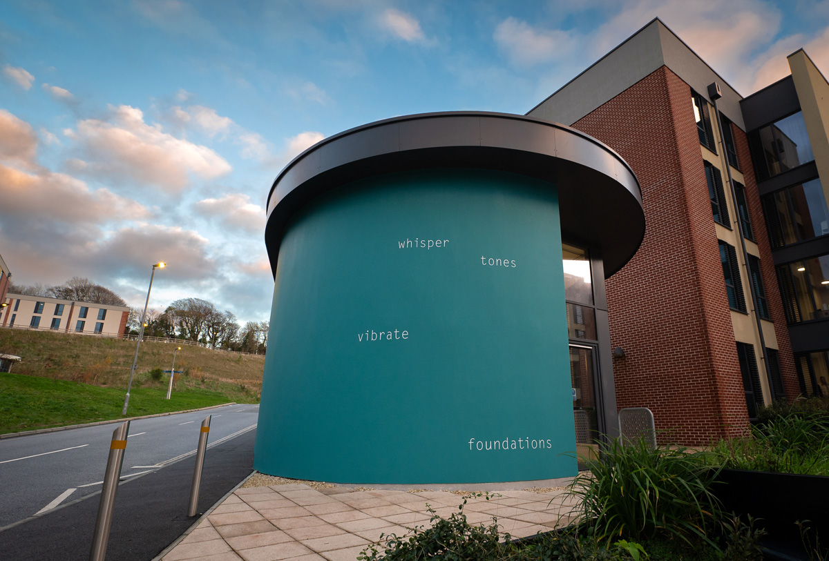 Public art piece on Sussex campus by Alumna and Turner Prize winner Helen Cammock 