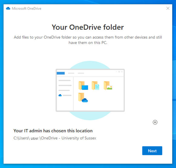 OneDrive file location