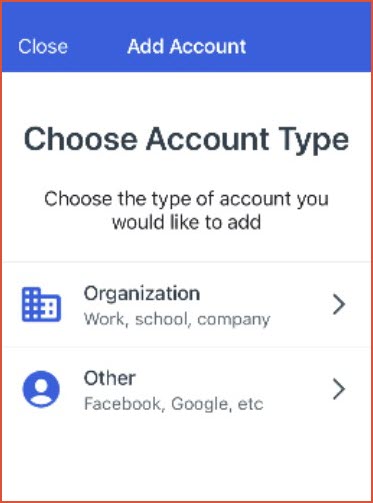 Okta verify account type