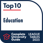 Complete Uni Guide ranking badge for Education 2024