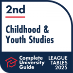 Complete Uni Guide Badge for C&Y Studies ranking 2024