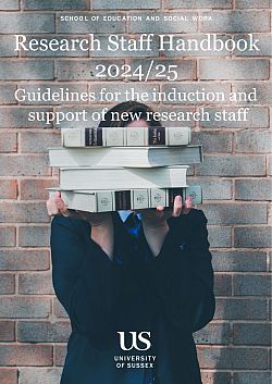 Research Staff Handbook 2024/25 cover