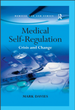 Book Cover Medical Self-Regulation Mark Davies
