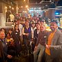 An alumni reunion in a bar in Tokyo