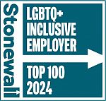 Stonewall Top 100 Employer Logo
