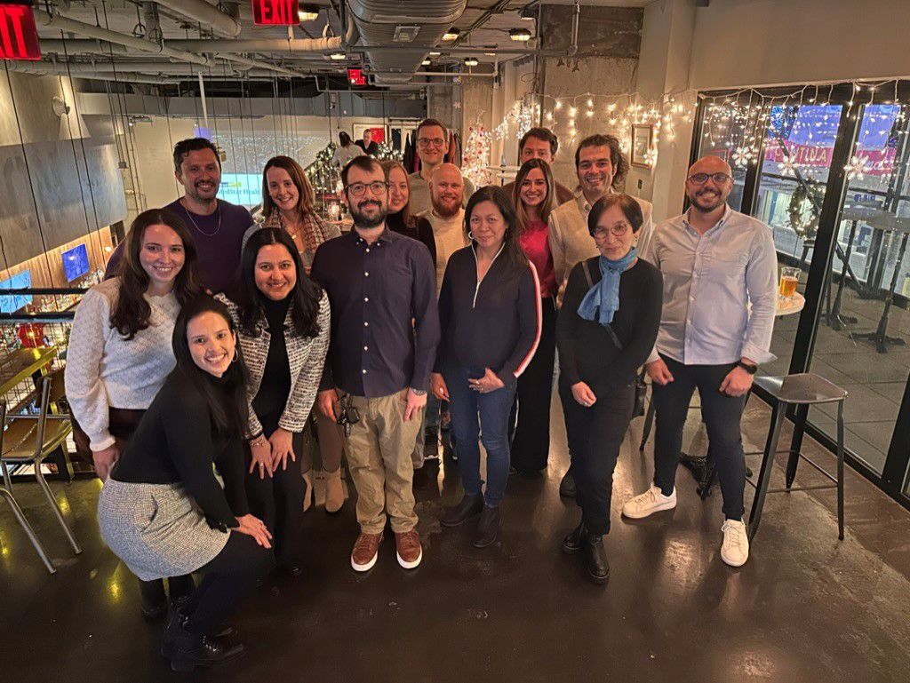 An alumni reunion at an indoor venue in Washington DC