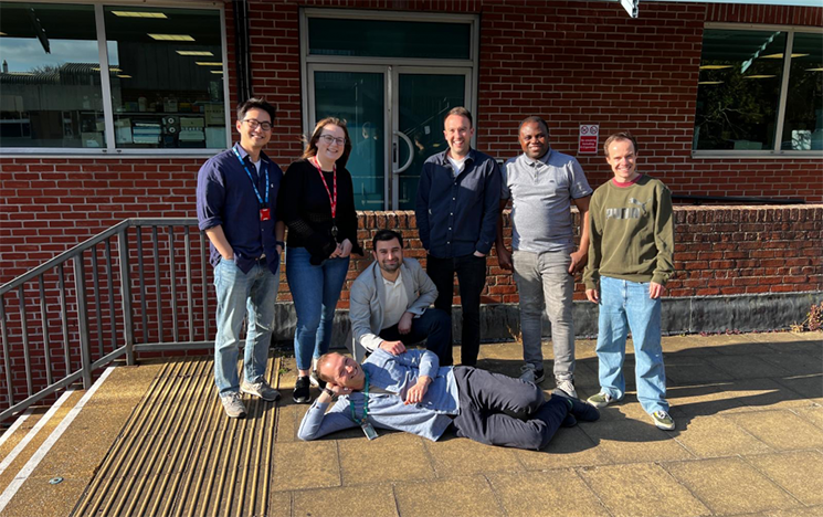 Morgan lab photo Apr 2025